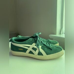 Onitsuka Tiger by Asics Green and White Sneakers